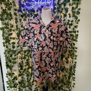 Men’s APT 9 short sleeve button up shirt - size XL